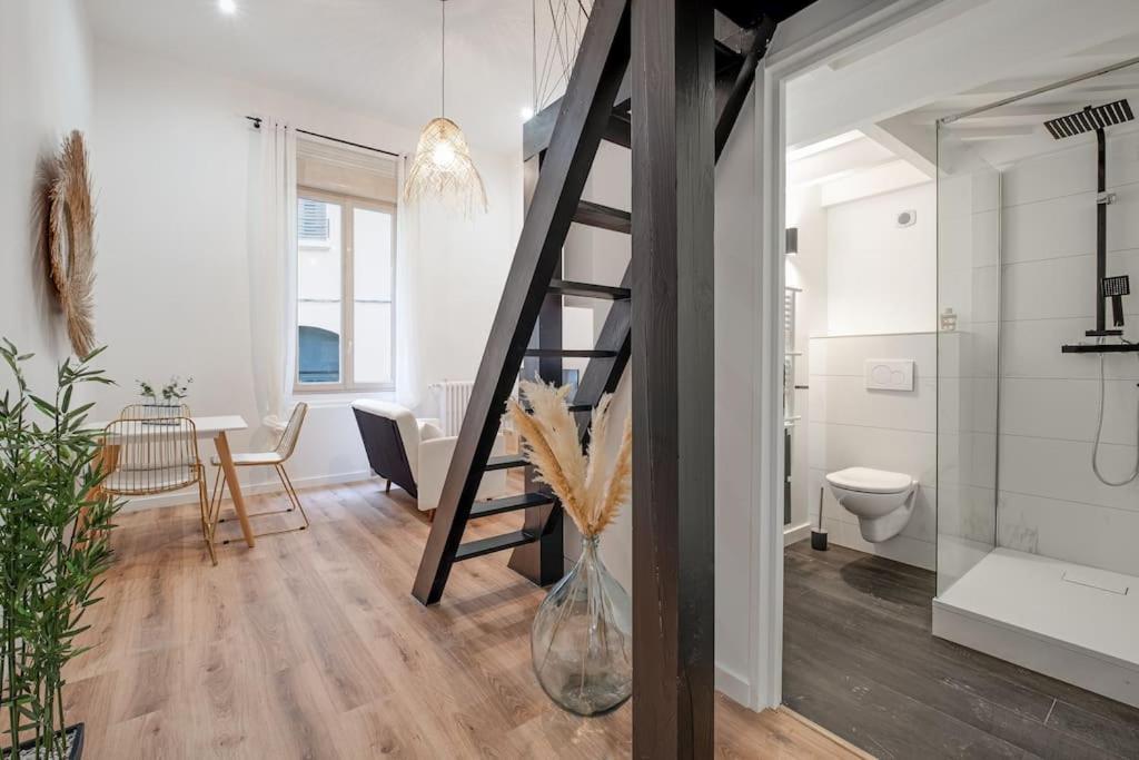  Le Boheme Superbe Loft Fonctionnel Et Central Saint-Etienne  Exteriér fotografie